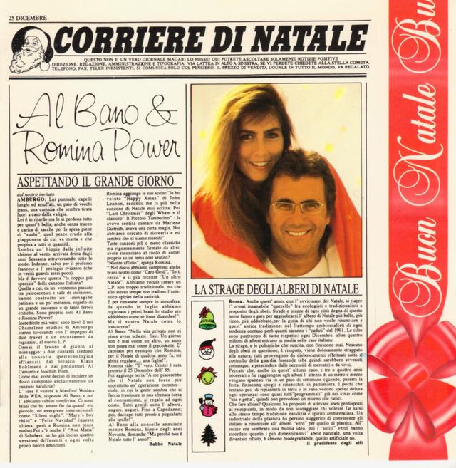 Album cover art for Corriere di Natale