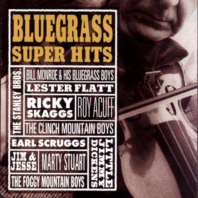 Album cover art for Bluegrass Super Hits