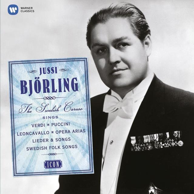 Album cover art for Icon: Jussi Bjorling