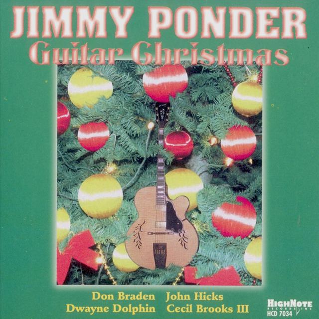 Album cover art for Guitar Christmas