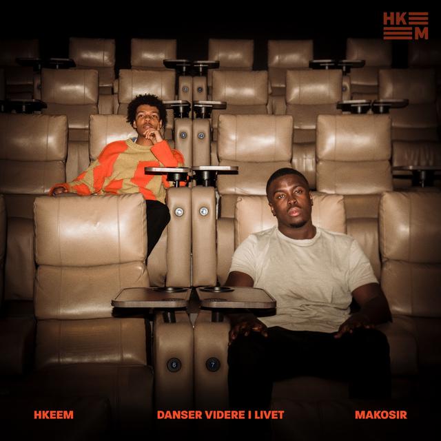Album cover art for Danser videre i livet