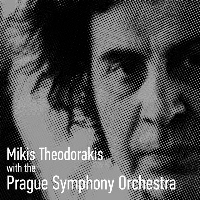 Album cover art for Mikis Theodorakis with the Prague Symphony Orchestra