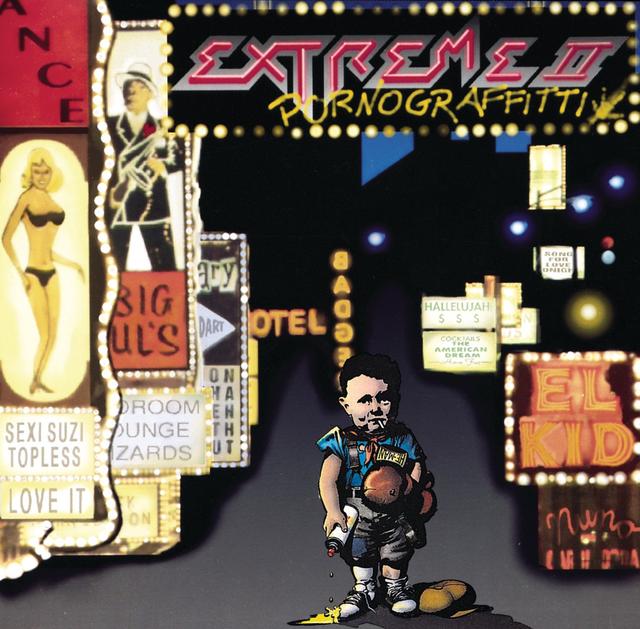 Album cover art for Extreme II: Pornograffitti