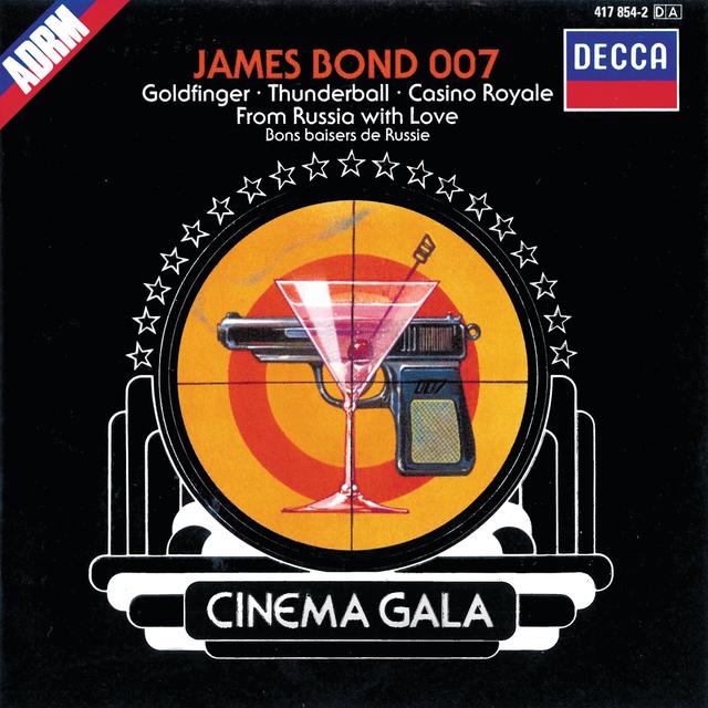 Album cover art for James Bond 007 - Cinema Gala