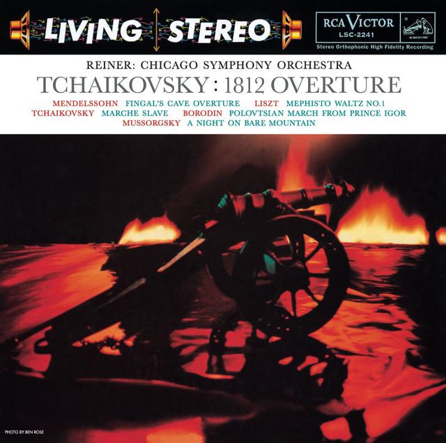 Album cover art for Tchaikovsky: Overture Solennelle, 1812, Op. 49; Marche Slave, Op. 32