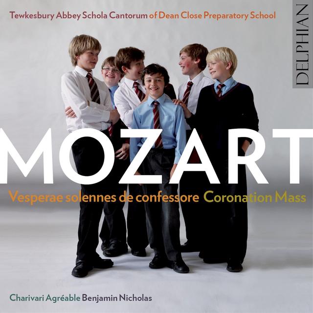 Album cover art for Mozart: Vesperae Solennes De Confessore & Coronation Mass