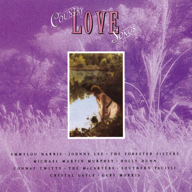 Album cover art for Country Love Songs