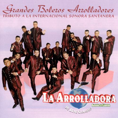 Album cover art for Tributo a la Internacional Sonora Santanera