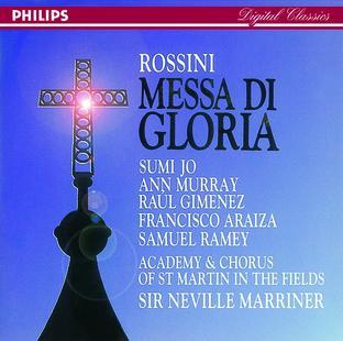 Album cover art for Rossini: Messa Di Gloria