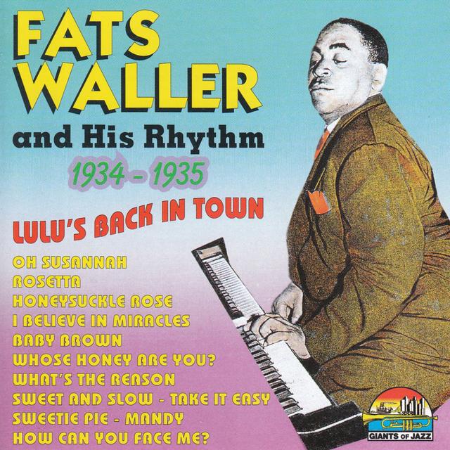 Album cover art for Lulu's Back In Town : 1934-1935