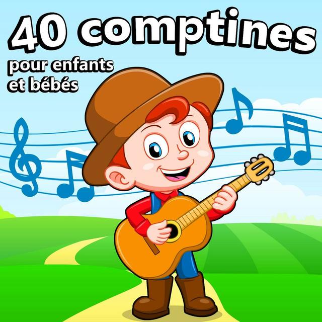 Album cover art for 40 Comptines pour enfants et bébés