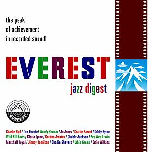 Album cover art for Everest's Jazz Digest