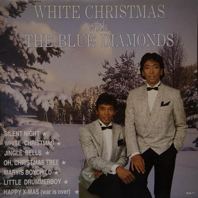 Album cover art for White Christmas with the Blue Diamonds