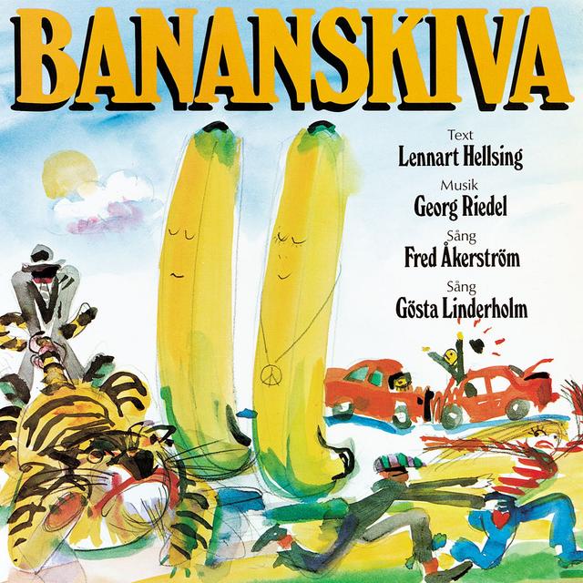 Album cover art for Bananskivan