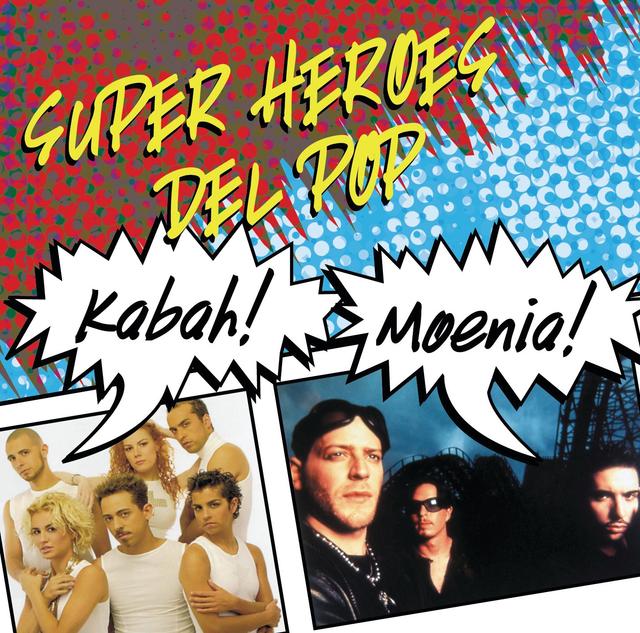 Album cover art for Súper Héroes Del Pop