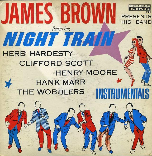 Album cover art for Night Train