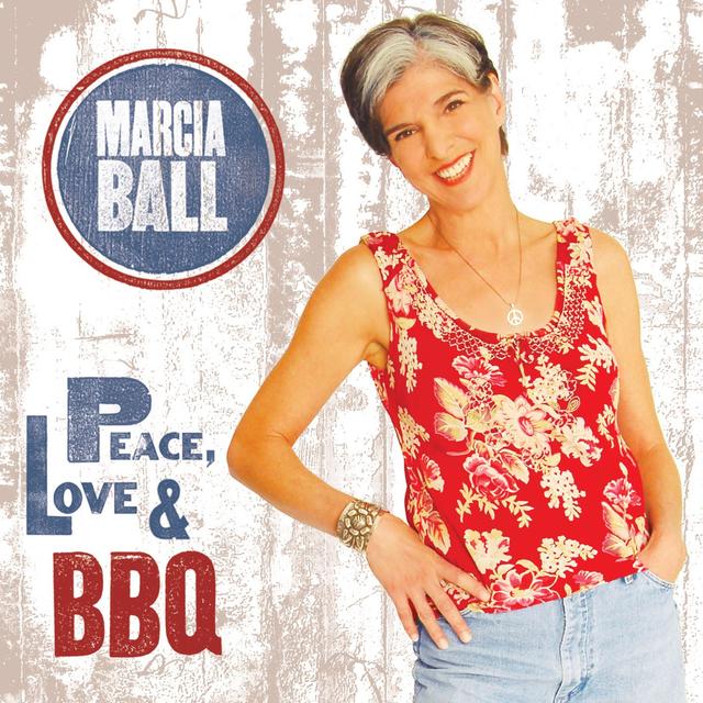 Album cover art for Peace, Love & Bbq