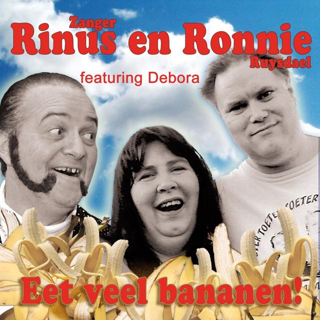 Album cover art for Eet veel bananen