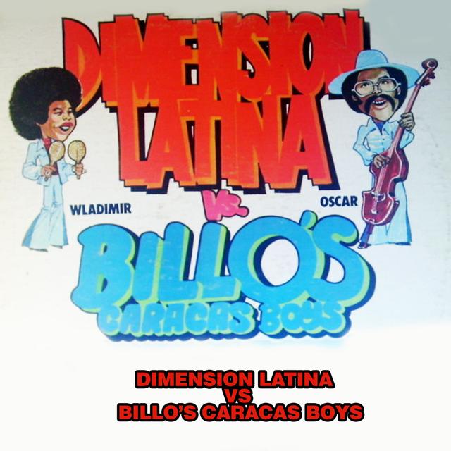 Album cover art for Dimension Latina Vs Billo Caracas Boys Vol.2