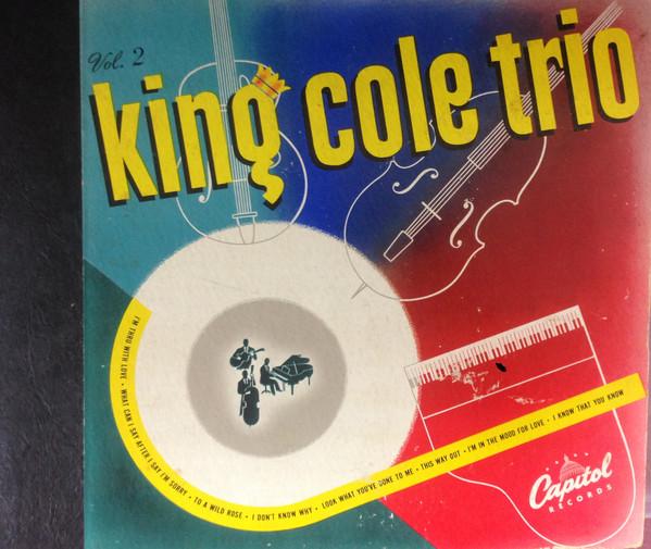 Album cover art for The King Cole Trio Vol. 2