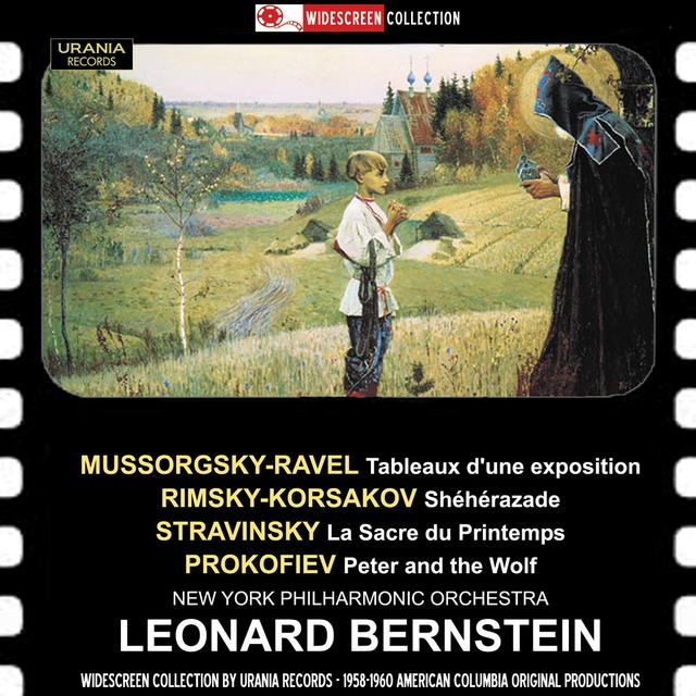 Album cover art for Leonard Bernstein, Direction