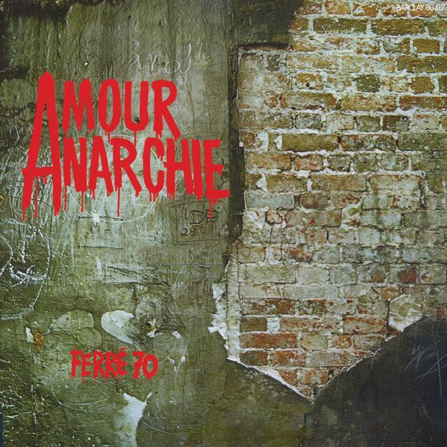 Album cover art for Amour Anarchie