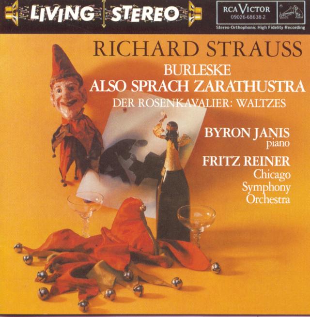 Album cover art for Strauss: Burleske; Also sprach Zarathustra; Der Rosenkavalier: Waltzes