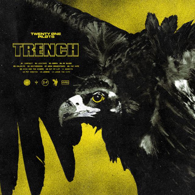 Album cover art for Trench