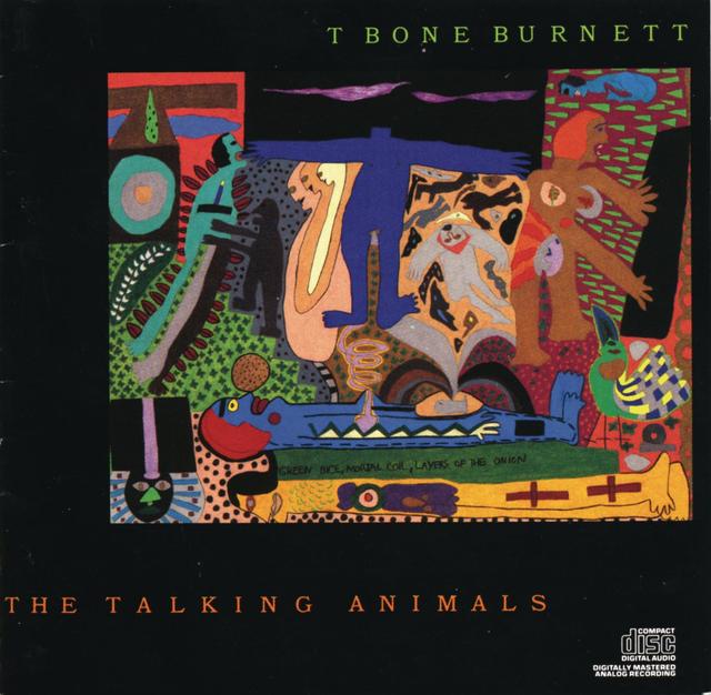 Album cover art for The Talking Animals