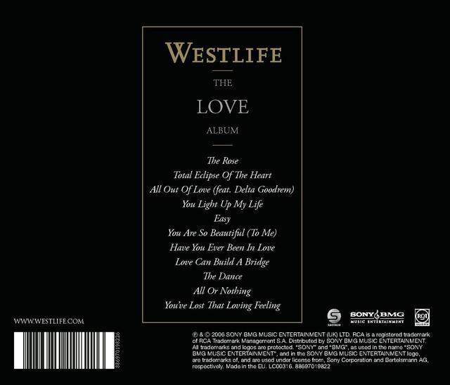 Album cover art for The Love Album