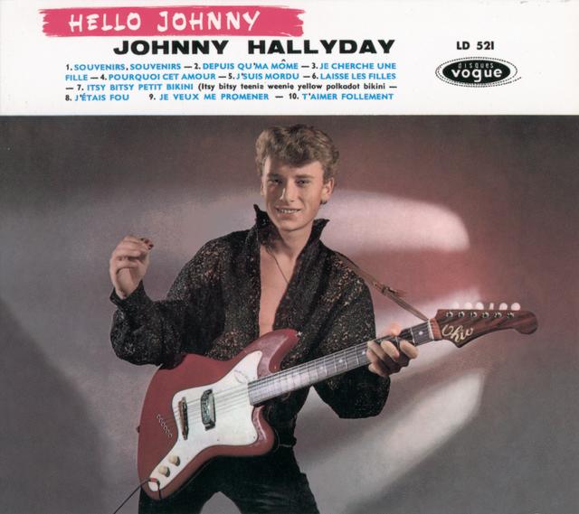 Album cover art for Hello Johnny