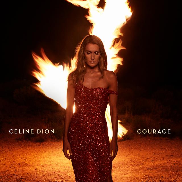 Album cover art for Courage