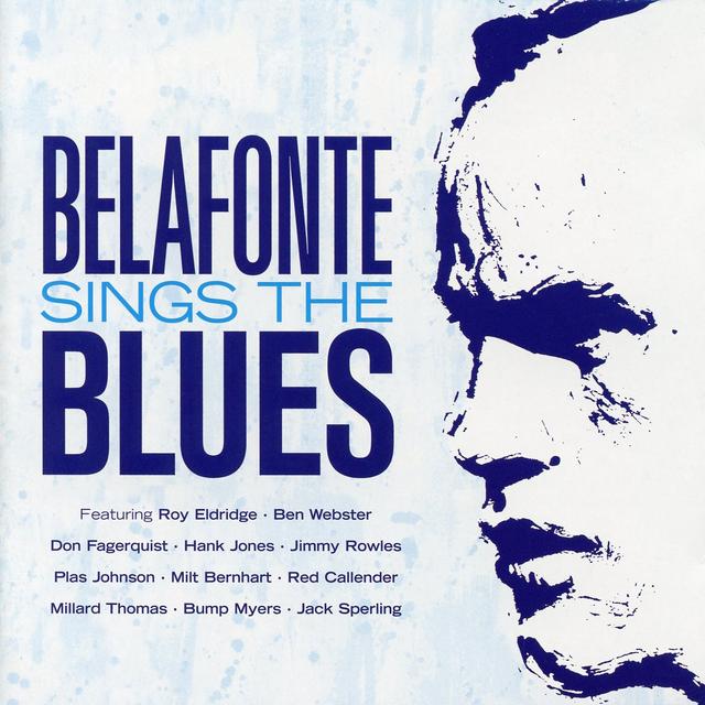 Album cover art for Belafonte Sings the Blues