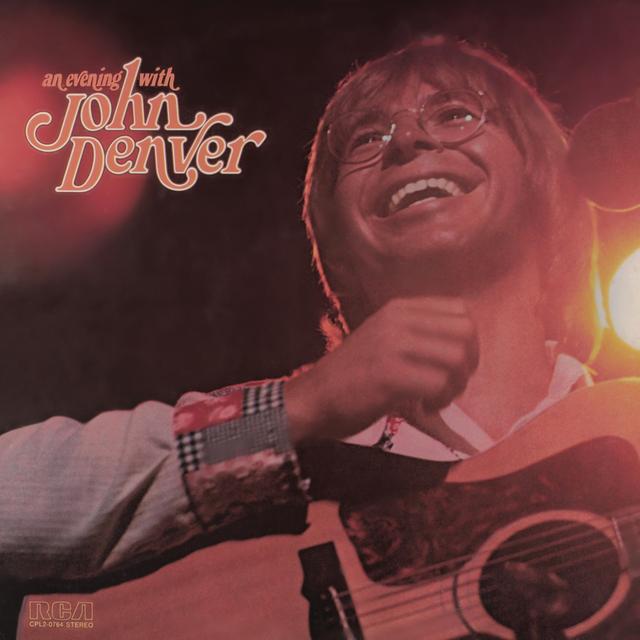 Album cover art for An Evening with John Denver