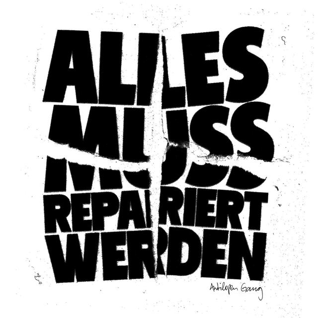 Album cover art for Alles muss repariert werden