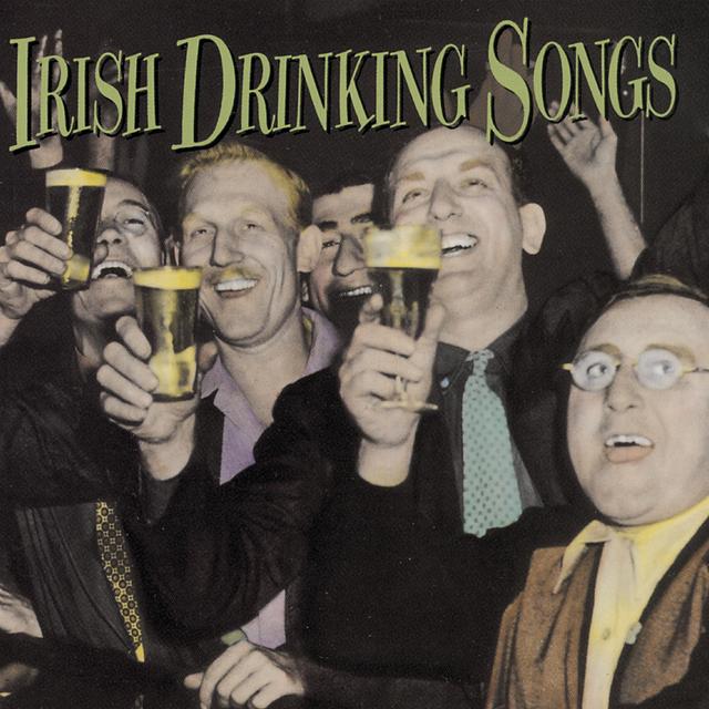 Album cover art for Irish Drinking Songs