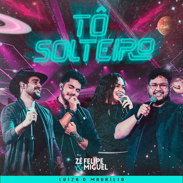 Album cover art for Tô Solteiro