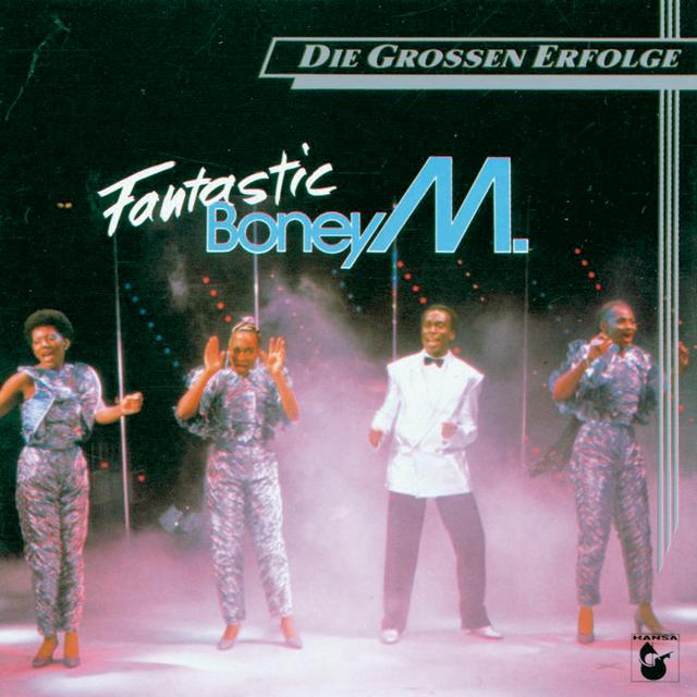 Album cover art for Fantastic Boney M.