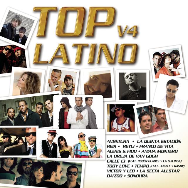 Album cover art for Top Latino 4