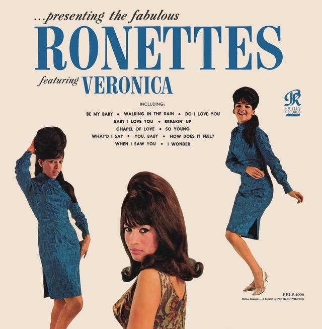 Album cover art for Presenting the Fabulous Ronettes Featuring Veronica