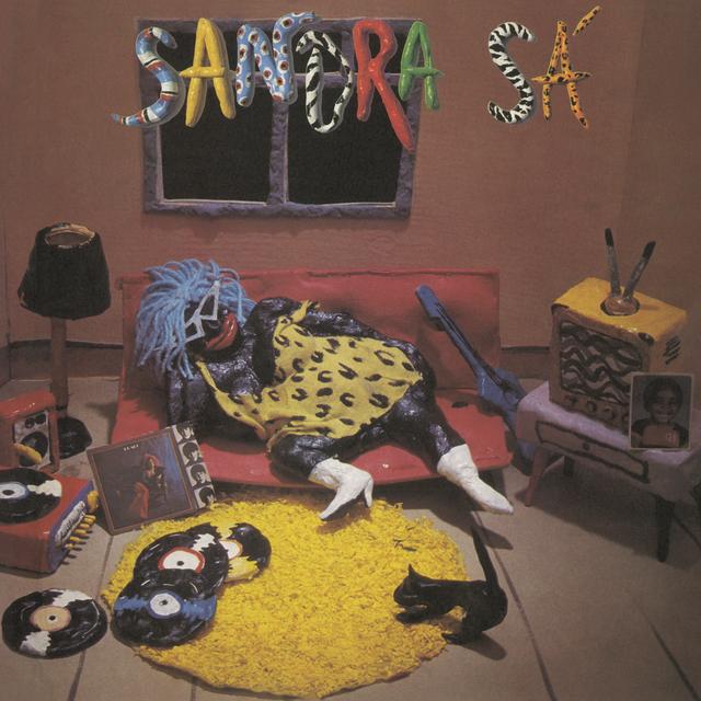 Album cover art for Sandra Sá