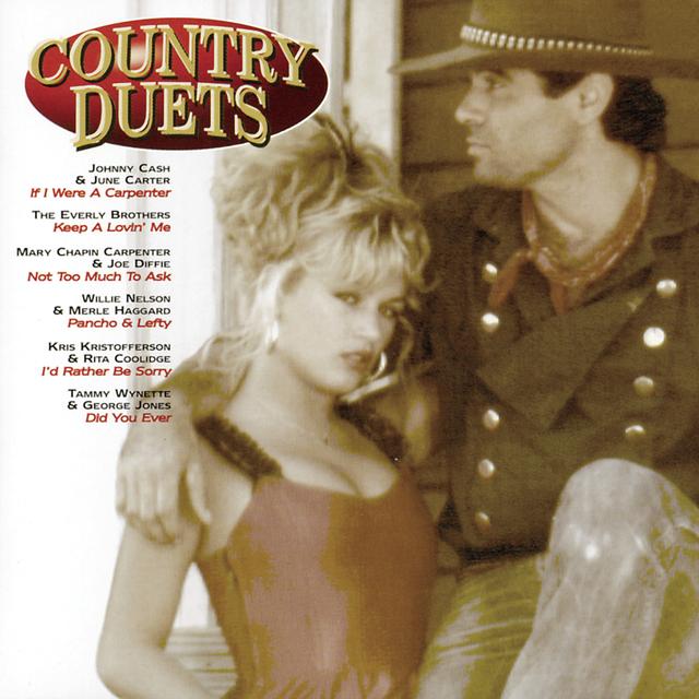 Album cover art for Country Duets