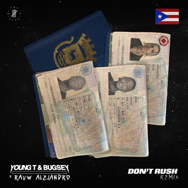 Album cover art for Don't Rush