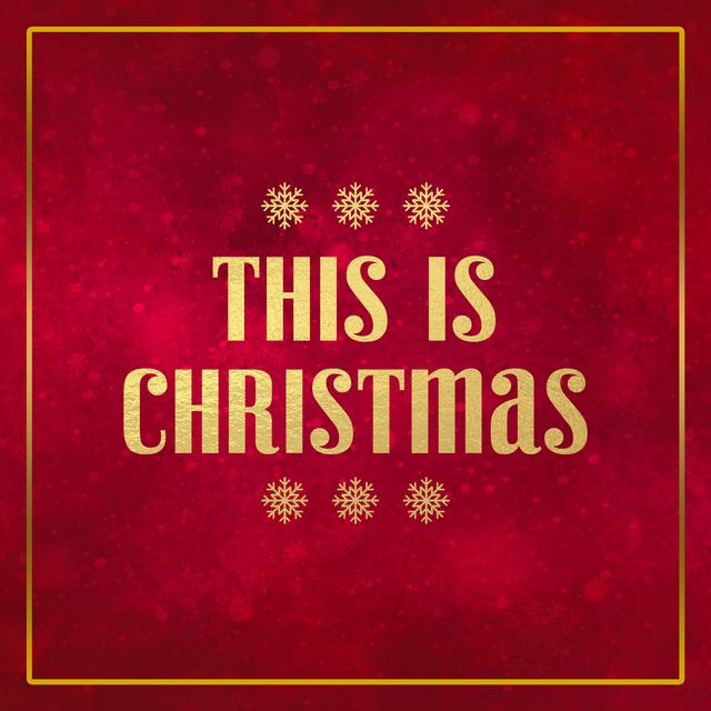 Album cover art for This Is Christmas