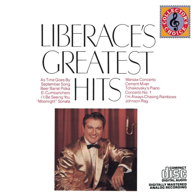 Album cover art for Liberace's Greatest Hits