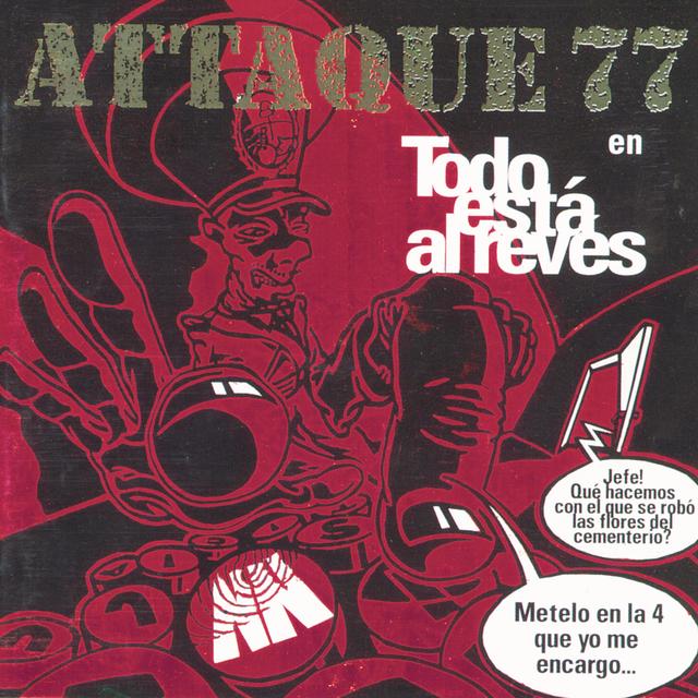 Album cover art for Todo Al Reves