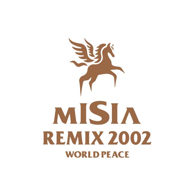 Album cover art for MISIA REMIX 2002 WORLD PEACE