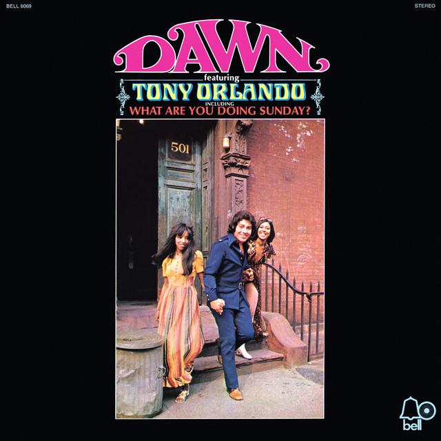 Album cover art for Dawn Featuring Tony Orlando