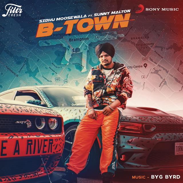 Album cover art for B-Town