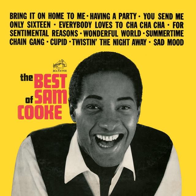 Album cover art for The Best Of Sam Cooke